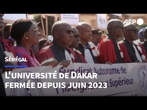 L'université de Dakar est fermée depuis juin 2023 | AFP