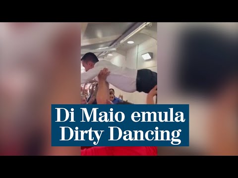 Di Maio emula la famosa escena de Dirty Dancing para ganarse a sus votantes