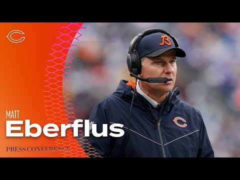 Matt Eberflus says Cody Whitehair is going to miss some time | Chicago Bears video clip