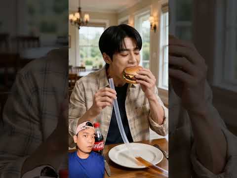 Jinu mau ambil cola rumi 😱 #kpopdemonhunters #funny #rumi