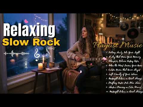 Midnight Slow Rock Vibes 🎧 Emotional Soft Rock & Ballad Hits for Relaxing Moments