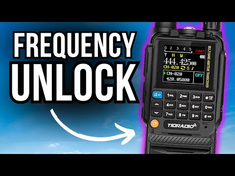 UNLOCK The TIDRadio TD-H3 (HAM, GMRS + More)