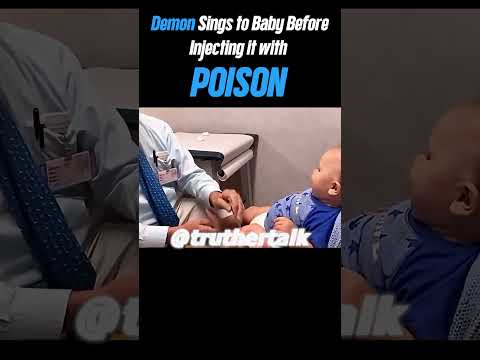 Demon Sings to Baby Before Injecting it with poison. There I fixed it!