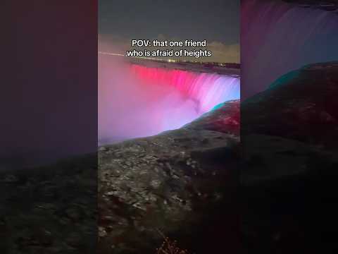 NEW FEAR UNLOCKED 😱 #niagarafalls #fear #pov #shorts