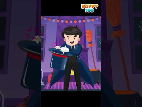 Halloween Party Song Shorts-3 |Halloween Adventure Party |Hoppytoo Fun Songs For Kids #youtubeshorts