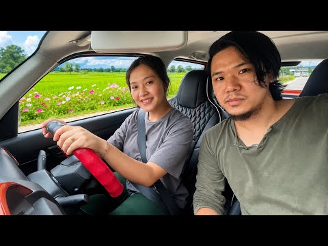 Teaching My Wife to Drive Her First Car! 🚘 😅