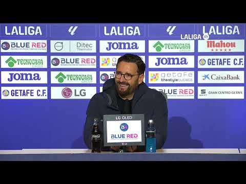 Rueda de prensa Getafe CF vs Rayo Vallecano