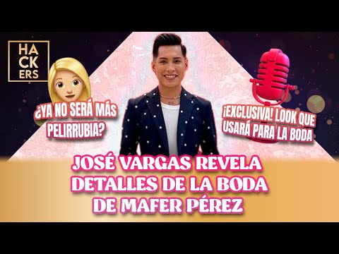José Vargas revela detalles de la boda del año de Mafer Pérez  | LHDF | Ecuavisa