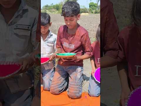 Holi coming soon ￼🫟 #mastikipaathsala #srindori09 #nimuda #gungun #khana #holicomingsoon