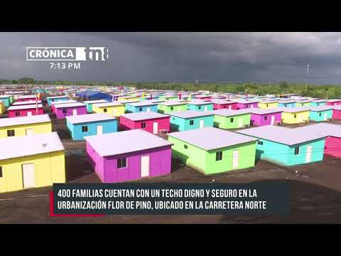 400 familias de Managua realizan sueño de tener su propia vivienda - Nicaragua