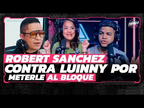 Robert Sanchez mete su mano por Sin Filtro Radio Show y le quita el nombre METER AL BLOQUE a LUINNY
