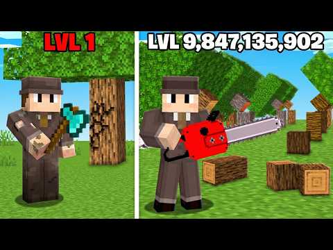 Ściąłem MILION DRZEW, by zostać BOGATYM w Minecraft