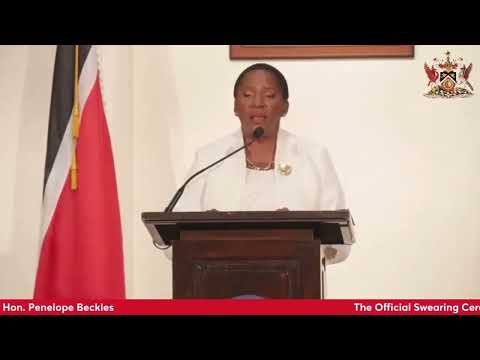 Inaugural Speech by Leader of the Opposition, Pennelope Beckles-Robinson.