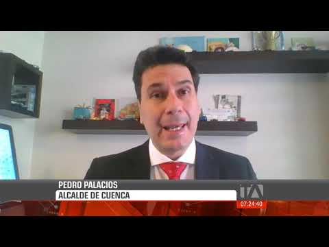 Pedro Palacios, alcalde de Cuenca, analiza la reactivación en medio de la pandemia