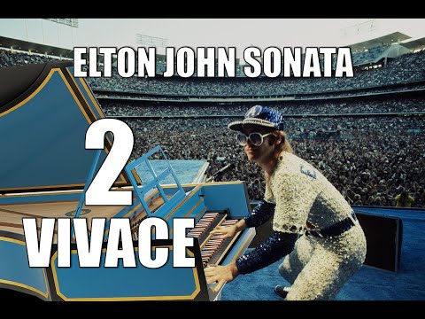 Crocodile Rock, but it's Baroque - Elton John Sonata in B flat major, 2nd movement