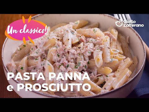 🔥 PASTA PANNA e PROSCIUTTO - il CLASSICO SALVACENA😍✨