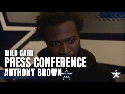 Anthony Brown Postgame Wild Card | #SFvsDAL | Dallas Cowboys 2021 video clip