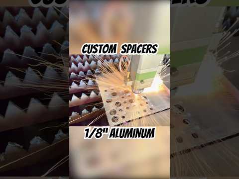 Laser cutting 1/8