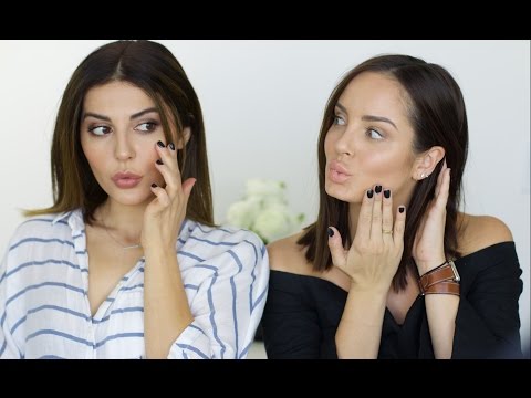 No Brushes Makeup Challenge! \ Get Ready with Us feat. SimplySona!