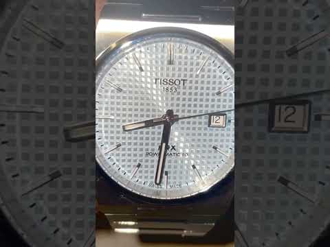 Tissot PRX Powermatic 80 #tissotprx  #swisswatch  #lightblue #automaticwatch