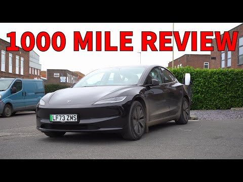 1 week / 1,000 mile review of new Tesla Model 3 Long Range. How is 