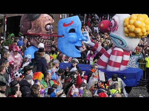 Europe : coup d'envoi des carnavals pour célébrer le mardi gras