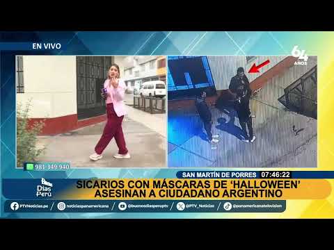 SMP: argentino es asesinado por sicarios que utilizaban máscaras de ‘Halloween’ (2/2)