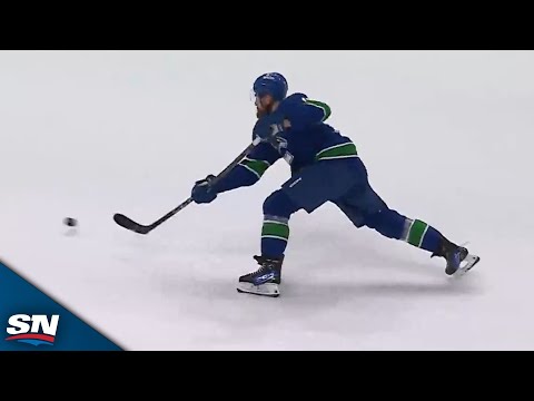 Filip Hronek Rips Point Shot To Record First Career Playoff Goal