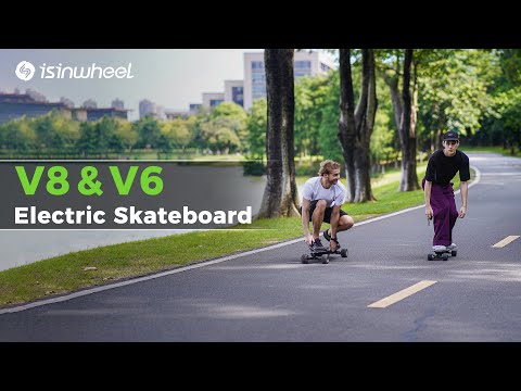 isinwheel V8 & V6 Electric Skateboard | Roll in style