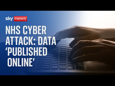 NHS data allegedly published online
