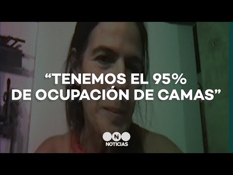 “TENEMOS EL 95% DE OCUPACIÓN DE CAMAS” - Telefe Noticias