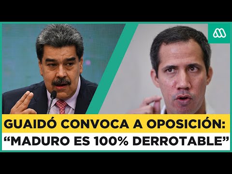 Maduro es derrotable 100%: Guaidó llama a reunificar oposición en Venezuela