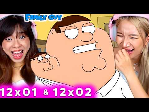 Asian Girls React | Family Guy Season 12 | Ep 01 & 02 (Family Guy Reaction)