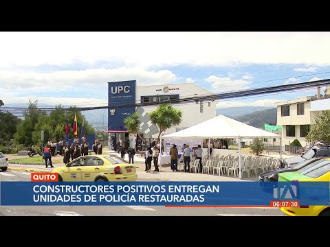 Quito: El Colectivo Constructores Positivos entregó la sexta UPC en Cumbayá