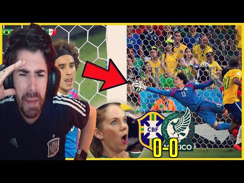 ¡¡¡El Día que OCHOA PARÓ a BRASIL!!!  BRASIL 0-0 MÉXICO | Mundial 2014