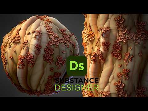 Stylized Tree Surface - Substance 3D Designer