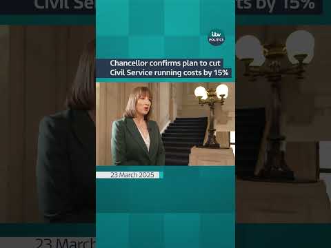 Civil service to be ordered to cut £2 billion from budget  #itvnews #politics #uk