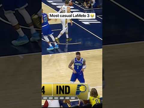 LaMelo just threw it up <strong>there</strong> 😂