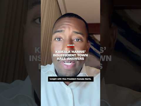 Kamala Harris' insufficient town hall answers