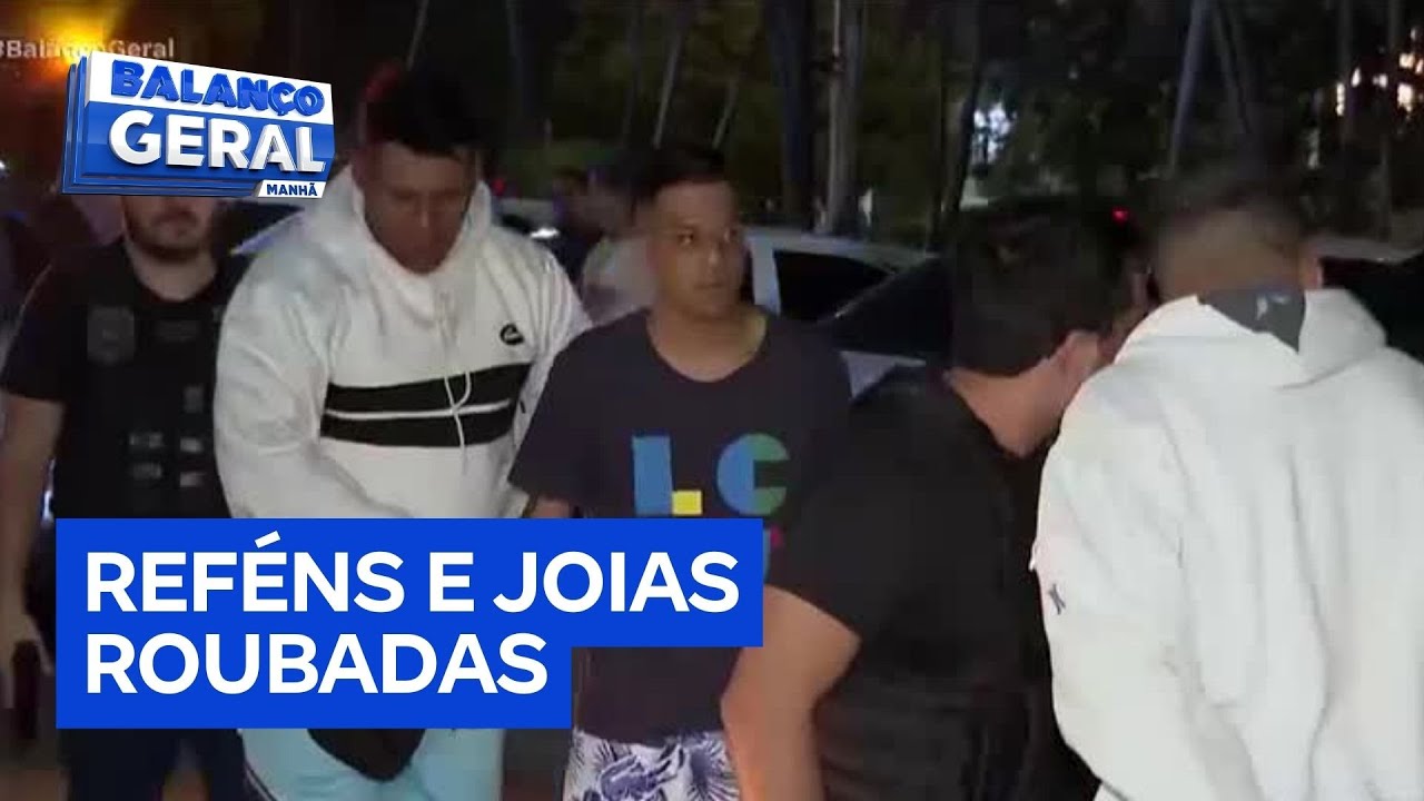 Bandidos invadem mansão em São Paulo fazem reféns e roubam joias e celulares