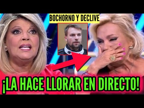 BRUTAL HUMILLACIÓN! El HIJO DE CARMEN BORREGO LA HACE LLORAR TERELU CAMPOS HUNDIDA X MAITE GALDEANO