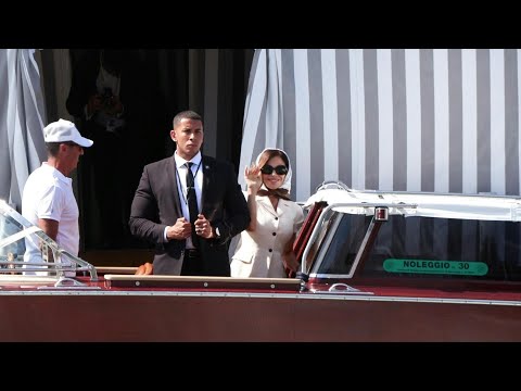 Lauren Sanchez leaves Venice hotel on wedding day with Amazon's Bezos | AFP