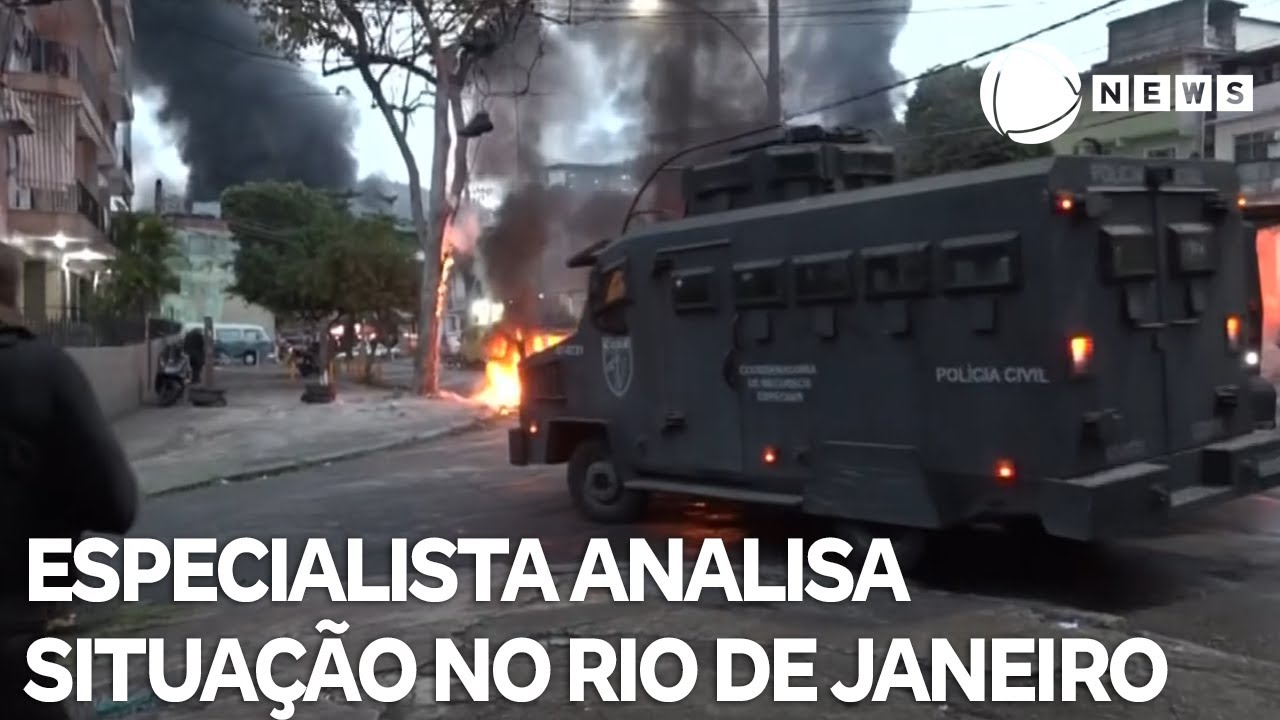 Especialista analisa situação no Rio de Janeiro após operação policial  TV Online Especialista analisa situação no Rio de Janeiro após operação policial