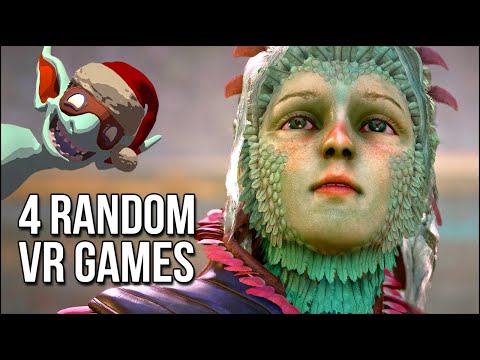 4 Random VR Games - Steam Game Festival Edition #1