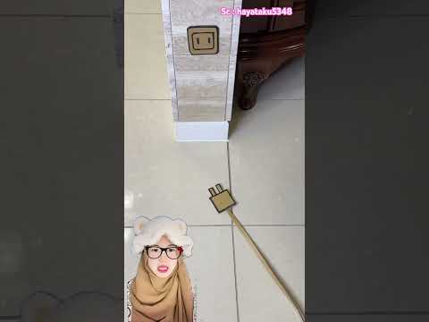 Lompat tali pakai charger hp mama ⁉️😬 hayataku5348