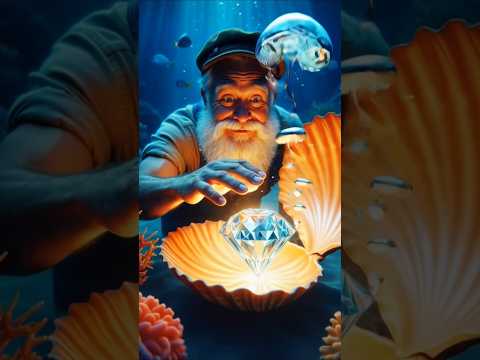The Farmer and the Diamond of the Deep 💎🐬 #shorts #aishorts #utsabaistoryworld #foryou