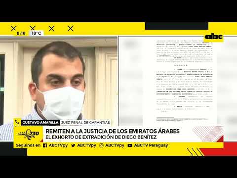Paraguay solicita extradición de Diego Benítez