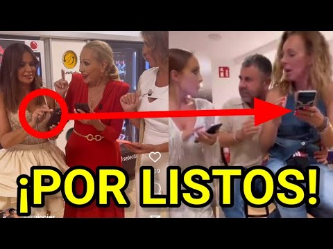 Olga Moreno contesta a Rocío Carrasco por el vídeo con JJ,con Rosa Benito EXPULSANDO a Sofía Suescún