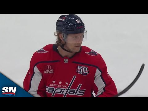 Jakob Chychrun Bats Puck In For First Goal With Capitals