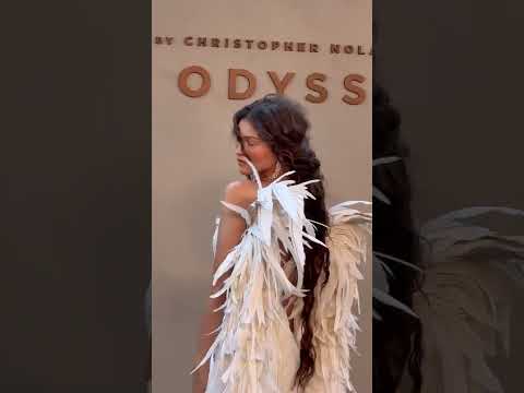 Zendaya stuns in angel wings at ‘The Odyssey' premiere in New York